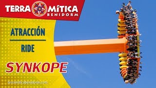 Atracción Synkope  Terra Mitica Benidorm [upl. by Oster]