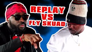 Fly Skuad VS Replay  Artur Pop e Imperador [upl. by Krm]