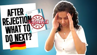 How to write a reconsideration letter against rejection 🇩🇪 [upl. by Llerud]