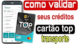 Cartão topcomo validar créditos no cartão de transporte top [upl. by Alrad302]