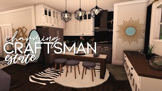 Bloxburg  Charming Craftsman Home  70k  Speedbuild [upl. by Ragouzis]