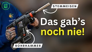 Der TRICK mit dem BOHRHAMMER den jeder HEIMWERKER kennen sollte 😲  Jonas Winkler [upl. by Ajidahk]