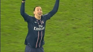 Goal Zlatan IBRAHIMOVIC 49  Valenciennes FC  Paris SaintGermain 04  201213 [upl. by Zeta592]