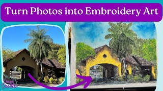 Create Stunning Embroidery Art from Pictures  Design Doodler Software [upl. by Pliske]