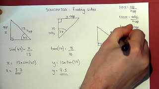 Trigonometry Basics  how to find missing sides and angles easily 6 Golden Rules of SOHCAHTOA [upl. by Manley372]