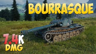 Bourrasque  4 Kills 74K DMG  Wolf  World Of Tanks [upl. by Jobi]