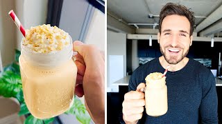 Peanut Butter Protein Shake Recipe  Low Calorie High Protein Shake [upl. by Gregorius]