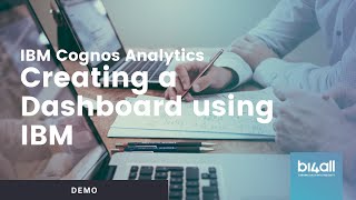 Creating a Dashboard using IBM Cognos Analytics 11  BI4ALL [upl. by Atikim]