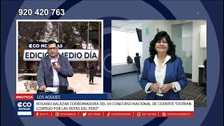 Concurso de cuentos quotOsitrán contigo por las rutas del Perúquot en Eco TV Ica [upl. by Pasquale]