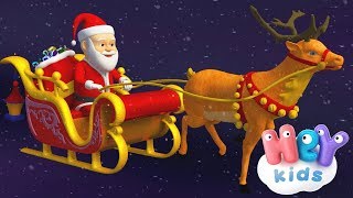 La Canción de Santa Claus 🎅 Canciones Navideñas para Niños  HeyKids [upl. by Yrojram]