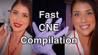 ASMR Fastest Cranial Nerve Exam Compilation 🇮🇹 Italian Accent Roleplay [upl. by Villiers230]