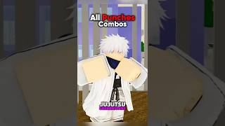 ALL PUNCHES COMBOS  jujutsushenanigans roblox foryou shenanigans jjk jjs anime gojo choso [upl. by Atilehs940]