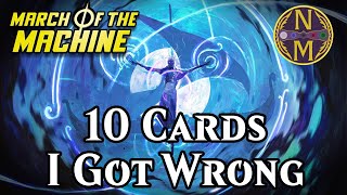 10 Cards I Was WRONG About in March of the Machine  Magic the Gathering Limited  Nizzanotes 84 [upl. by Cutlip]