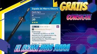 Como OBTENER La Espada Hierro Oscuro NUEVA⚔ Genshin Impact Mini Guia Genshinimpact [upl. by Konstance391]