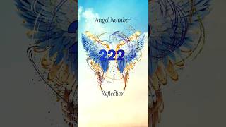 Angel Number 222 Time To Reflect On Your Life Now shorts [upl. by Yssor605]