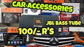 Karol Bagh Car Accessories Market  BassTube  Amplifier  Car Camera Car Accessories Market Delhi [upl. by Flore]