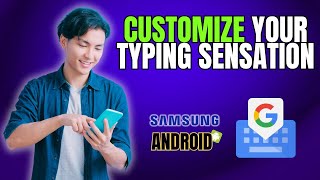 How to Enable or Disable Haptic Feedback on Gboard  Android or Samsung Galaxy Phone [upl. by Lleval]