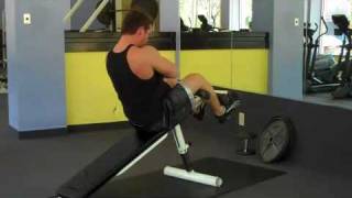 Weighted Decline Situps [upl. by Ahsotan]