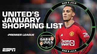 Who should be on Man United’s ‘SHOPPING LIST’ for the January transfer window 🤔  ESPN FC [upl. by Eula]