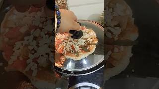 Quick Pizza🍕ytshorts cooking [upl. by Tnemelc]