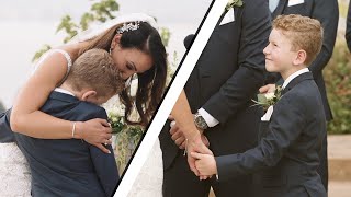 Brides emotional vows to new stepson will make you cry [upl. by Ranitta945]