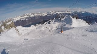 Piste LeistGrueb  Flumserberg  Schweiz [upl. by Cela]