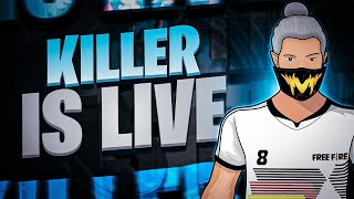 KILLER FF IS LIVE WITH HACKER LIKE GAMEPLAY KON JEETEGA AAJ [upl. by Eiramac]