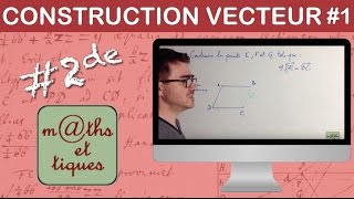 Construire un point à partir de vecteurs  Seconde [upl. by Haag46]