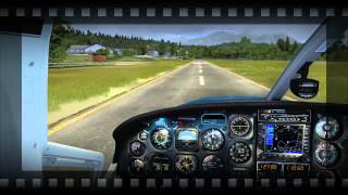 FSX quotLanding at Fall city airportquot [upl. by Euphemie]