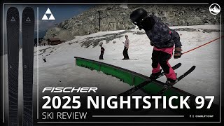 2025 Fischer Nightstick 97 Ski Review with SkiEssentialscom [upl. by Ahtoelc]