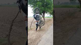 bike lift and 💪 power bikelift shortvideo viralvideo [upl. by Ihc494]