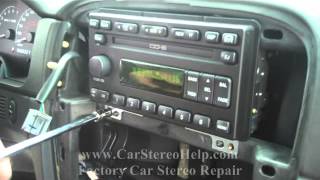 Ford Explorer radio Removal 2002  2005  Car Stereo HELP [upl. by Gnus]