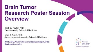 Brain Tumor Research Poster Session Overview [upl. by Merriott451]