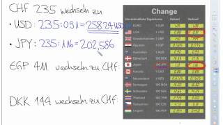 Währungen umrechnen [upl. by Edahsalof]