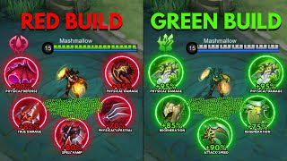 Karrie Red Build vs Karrie Green Build [upl. by Tinya]