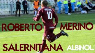 Eurogol di Roberto Merino in Salernitana  Albinoleffe gol da centrocampo 180409 [upl. by Atinniuq]