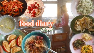 FOOD DIARY  6 Tage vegan ohne Verzicht 🍜🥑🍕🍝 [upl. by Eniotna]