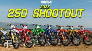 2023 250cc Motocross Action Shootout [upl. by Lawlor297]