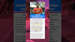 Mentalitas ernando Ari siap bersaing sportifronaldo football timnasindonesia beritabola pssi [upl. by Hait904]