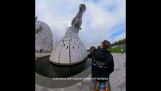 The stunning Kelpies located in Falkirk Kelpies TheKelpies Scotland TheKiltedPhoto AndyScott [upl. by Haliak]