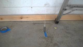 Leveling tip with a Plumb Bob [upl. by Housen]