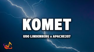 Udo Lindenberg x Apache 207  KOMET Lyrics [upl. by Namsu]