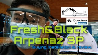 Quechua Arpenaz 3P Fresh amp Black Tent purchased installed amp review [upl. by Attenrev240]