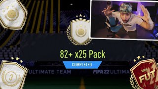 JOUVRE X5 PACK  81x25 amp 82x25   RECOMPENSES ELITE  FIFA 22 [upl. by Charleton]