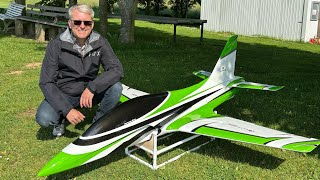 Zweiter Flug Skywing Falcon Jet von Skywingeurope mit kavanrc Servos und EvoJet B220 Turbine [upl. by Belia]