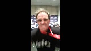 Trevor Phillips Steven Ogg from GTA 5 Tells me quotGo F Yourselfquot NY Comic Con 2013 Original [upl. by Ytisahcal]