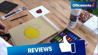 How to draw with Sennelier Extra Soft Pastels [upl. by Rabbaj]