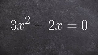 Solve by using the quadratic formula [upl. by Oirevas]