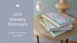 2025 Weekly Planner Flip Through  Sprouted Planner CovertoCover Walkthrough [upl. by Cahan]