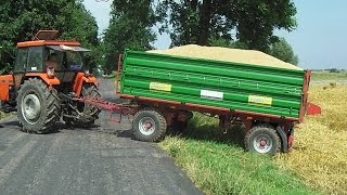 Sound Dźwięk maszyn John Deere New Holland Claas Bizon Ursus [upl. by Murtha721]